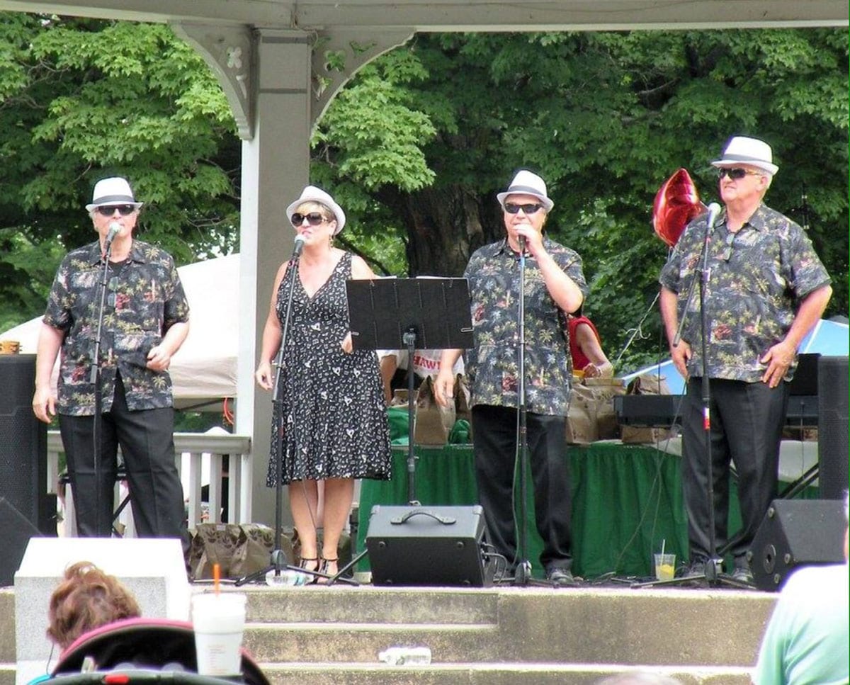 The Senior Tones, a doo-wop band, will perform at the Veterans and Military Appreciation Day at the World Series Park in Saugus in September.