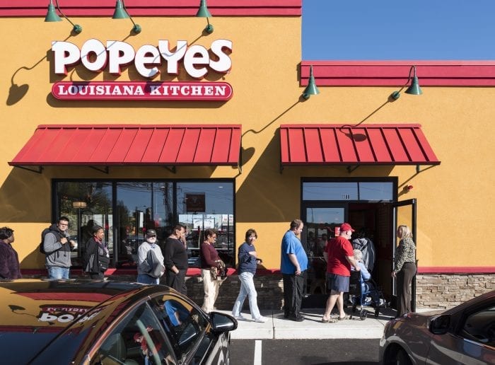 Lynners line up for a first bite at the new Popeyes Itemlive Itemlive