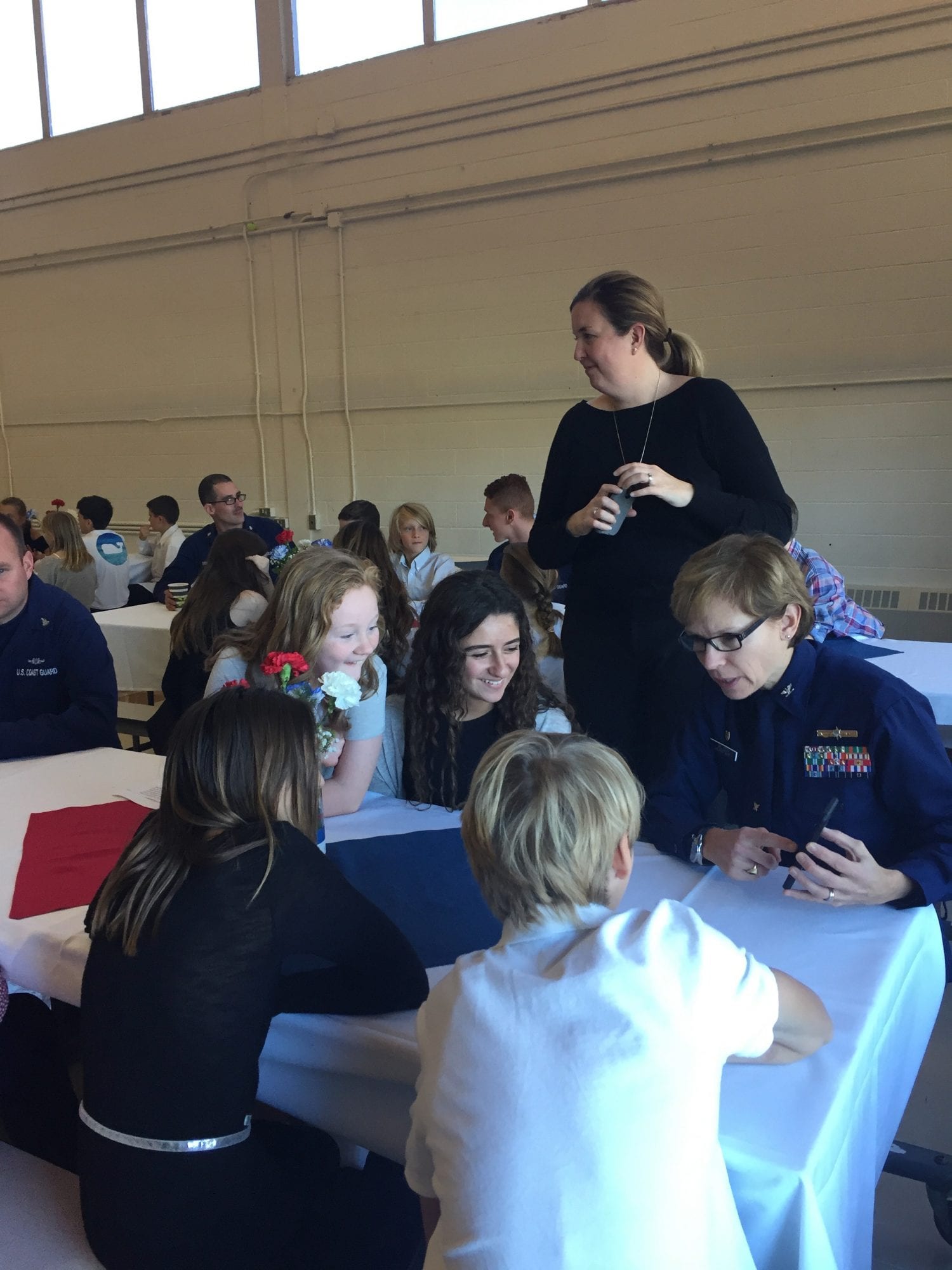 The Coast Guard comes to school in Nahant for Veterans Day - Itemlive ...