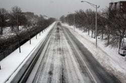 Lynn, Ma. 3-13-18. The Lynnway at 6:20 p.m. on Tuesday. Most people obeyed the Governor and stayed home.
