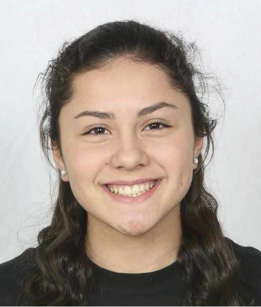 North Reading student Sammie Mirasolo, who played hockey for the Peabody girls teams, is a Moynihan Lumber student-athlete of the month.