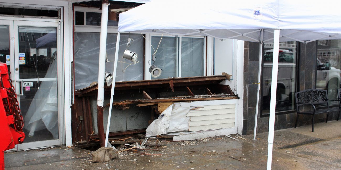 Newman's Bakery slowly rebuilds after a car crashed into the Swampscott