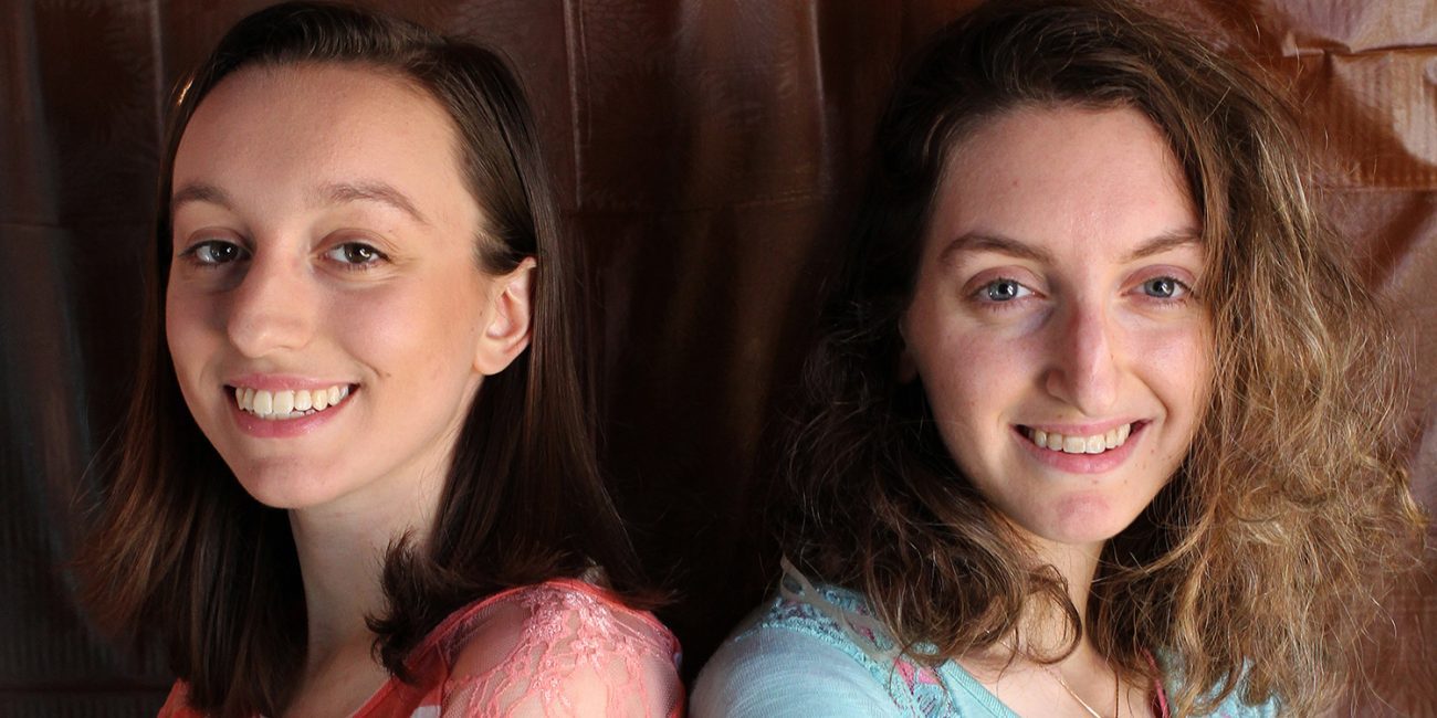 Lynn, Ma. 6-3-18. Meghan Turner, left, this years valedictorian at Lynn English High Schoo will be attending Harvard this fall. Ashley Turner graduated valedictorian from Lynn English High in 2009 and graduated from Harvard in 2013.