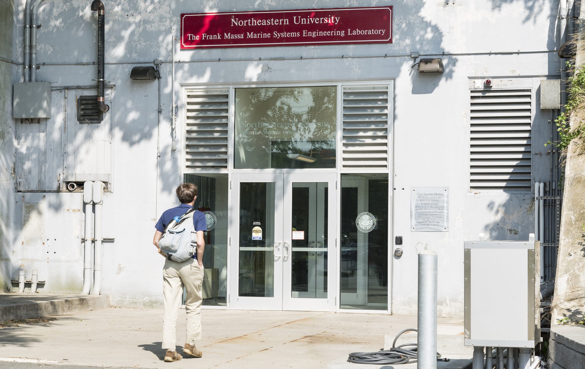 Northeastern University's facility in Nahant.