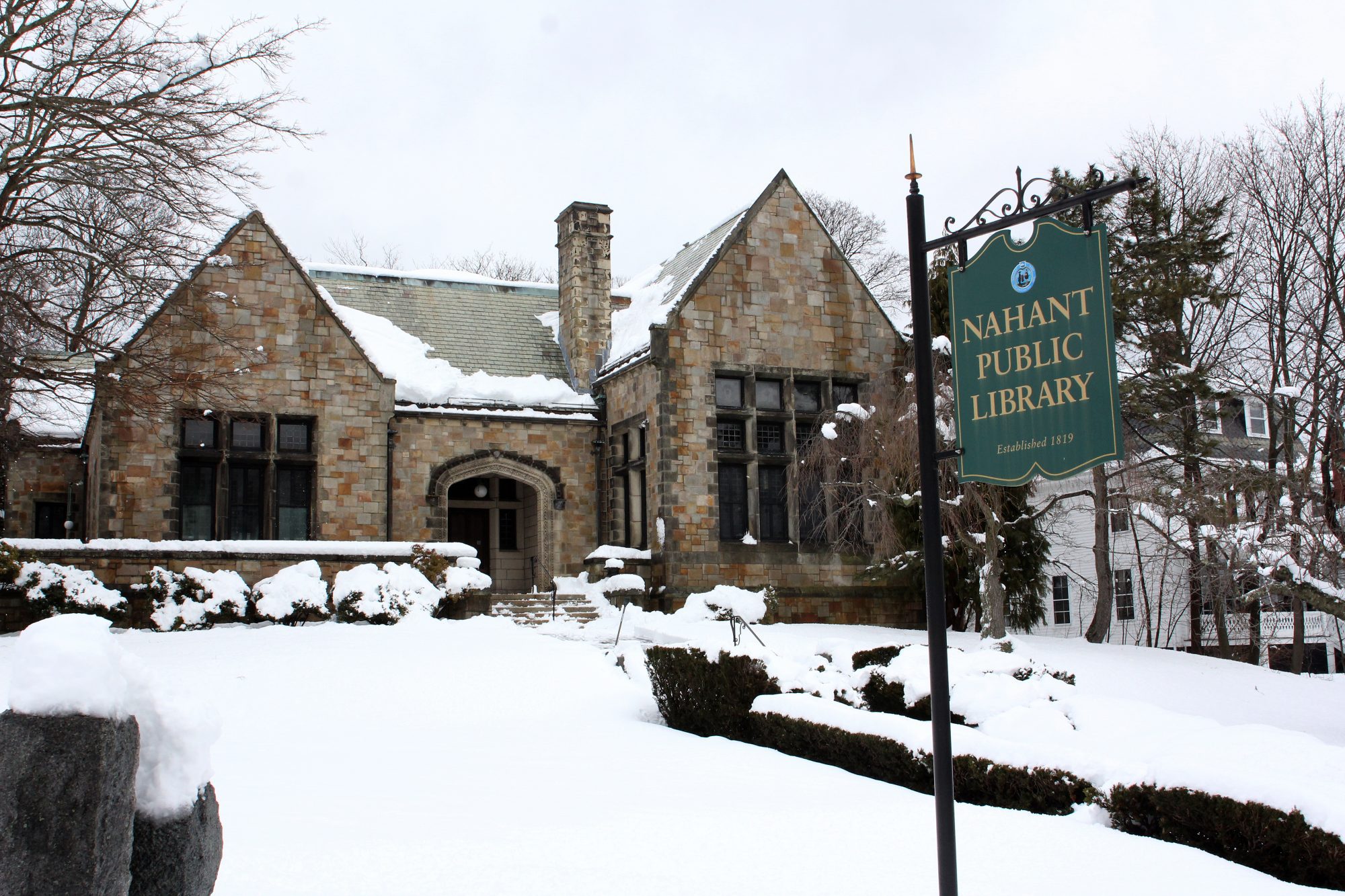 Nahant, Ma. 3-4-19. The Nahant Public Library turns 200 this year.