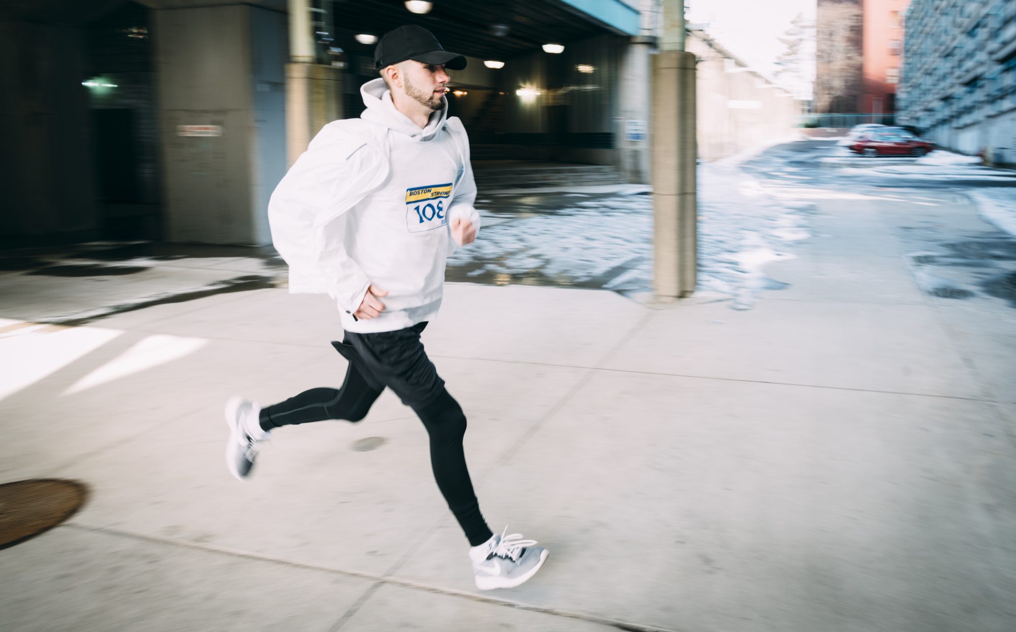 Lynn resident Thomas Makin is running the Boston Marathon.