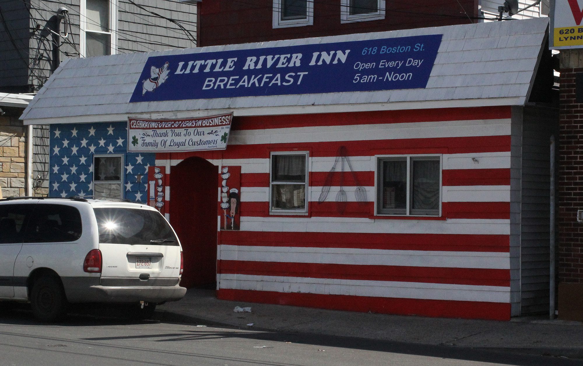 Lynn, Ma. 4-2-19. The Little River Inn.