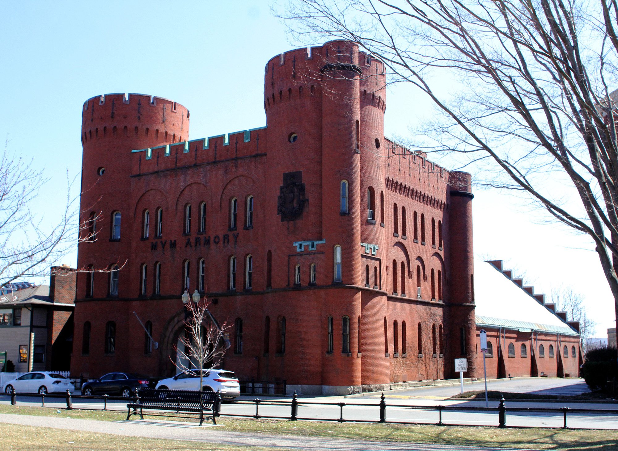 Lynn, Ma. 4-3-19. The Lynn Armory will be converted to housing for veterans.