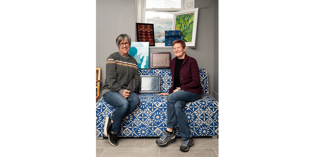 Jackie Kinney and Heidi Shear are organizing the Community Connections Festival at ReachArts.