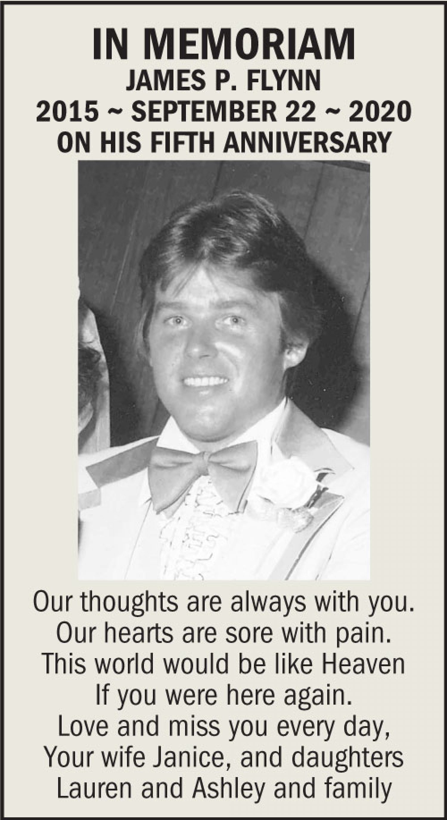 In Memoriam James P. Flynn Itemlive