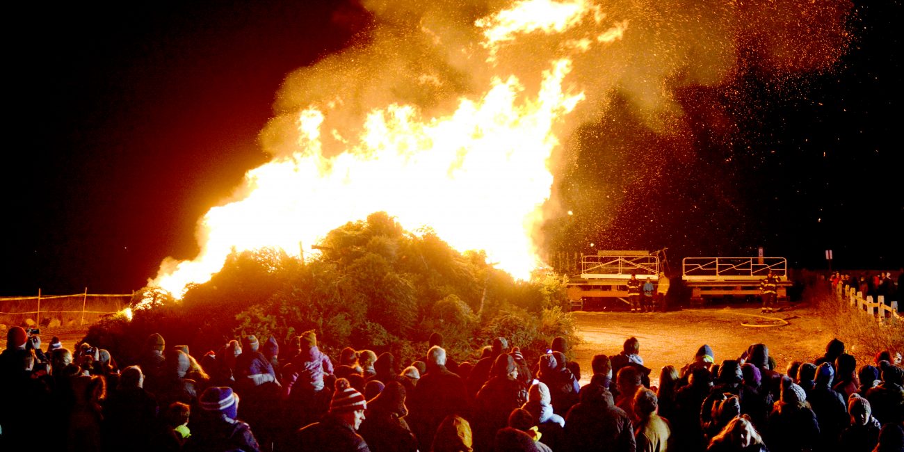 COVID19 douses annual Christmas tree burning in Marblehead Itemlive