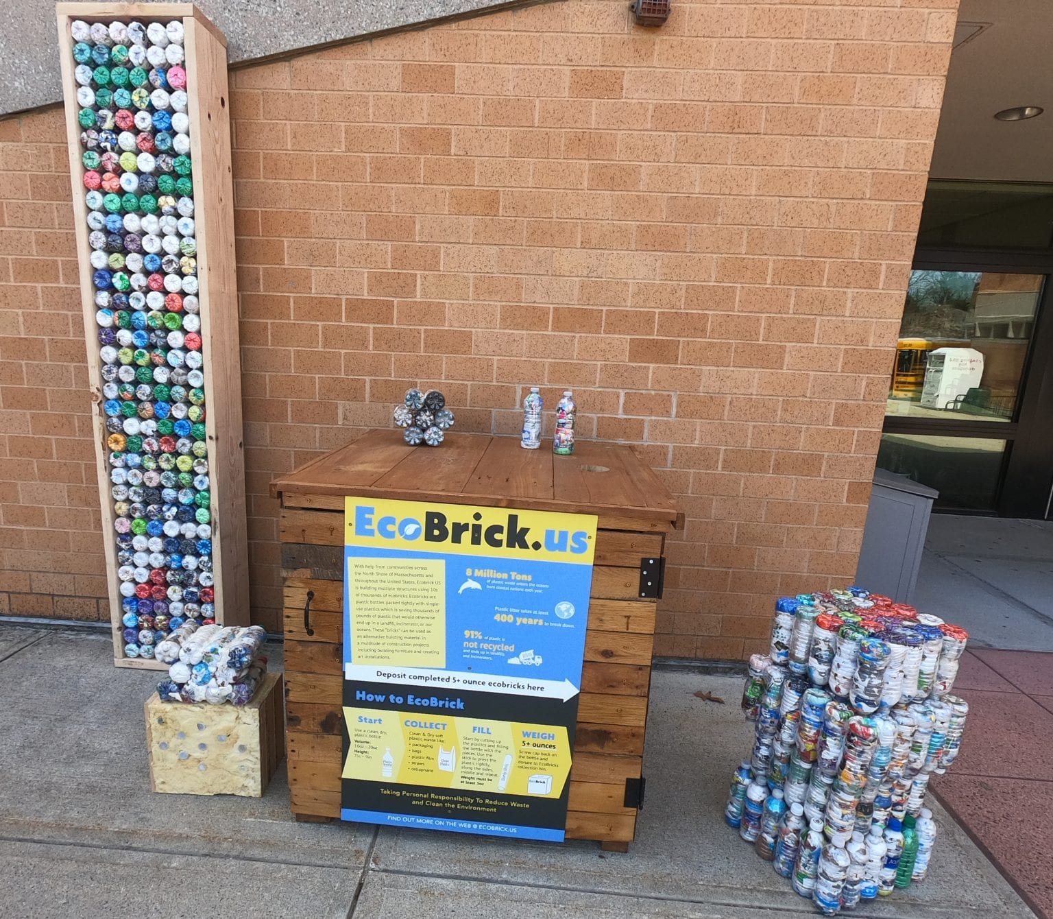 EcoBricks put plastic to good use in Lynn Itemlive Itemlive