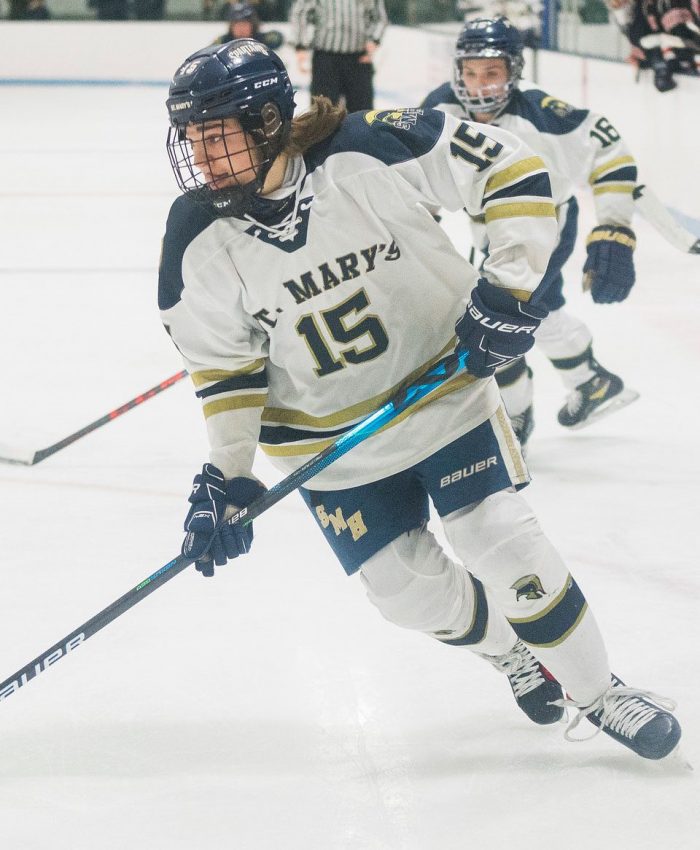 Third-period outburst lifts St. Mary's boys hockey to win over ...