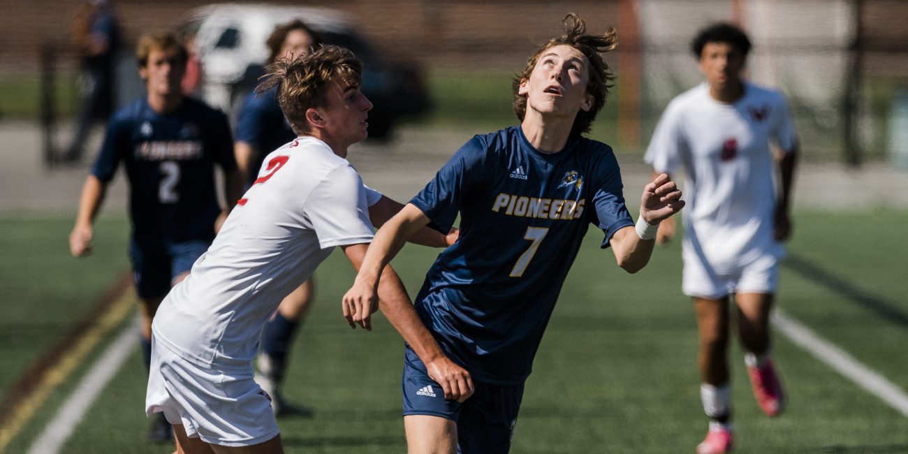 Pioneers Boys Soccer Holds Their Own Against Waltham - Itemlive : Itemlive