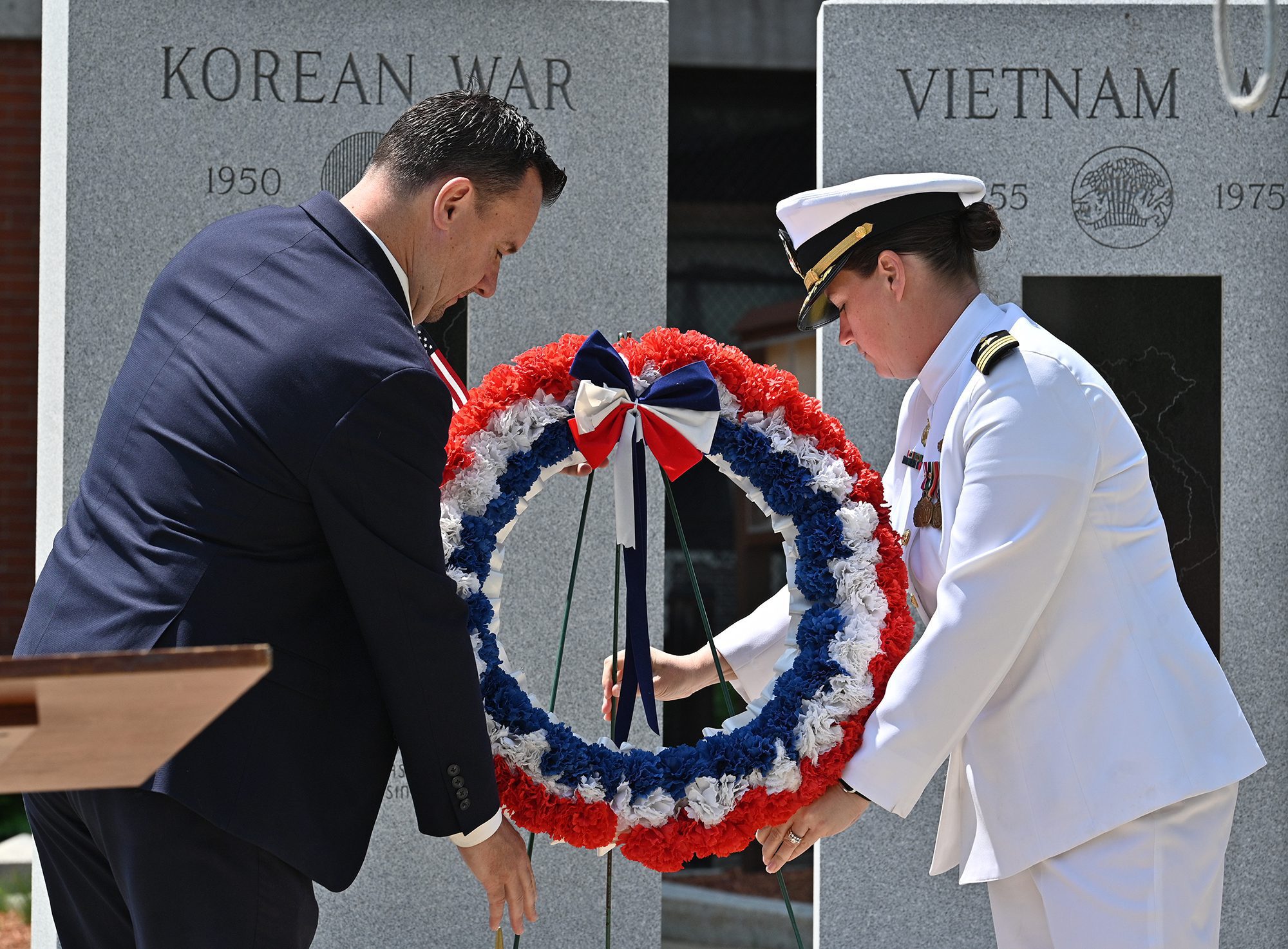 USS Constitution Commander anchors Peabody Memorial Day ceremony Itemlive