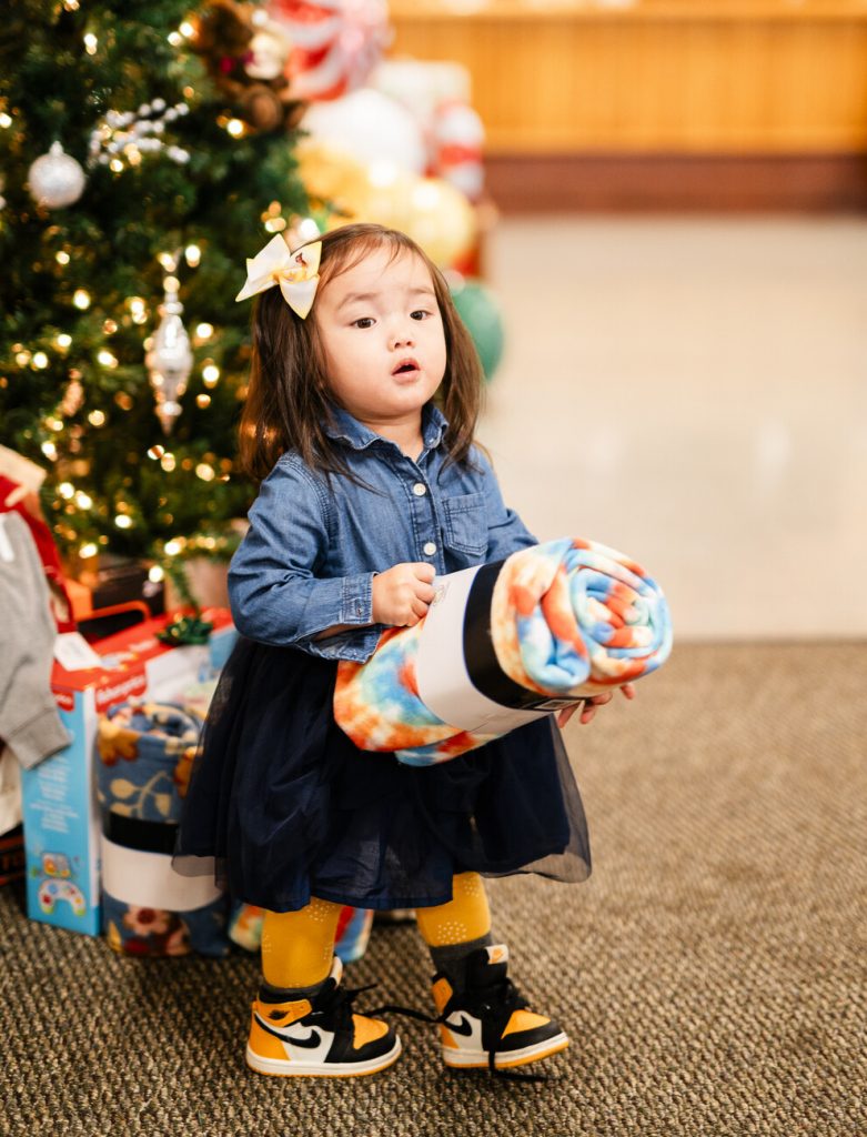 Babies celebrate first Christmas at Lynn Women's Health party