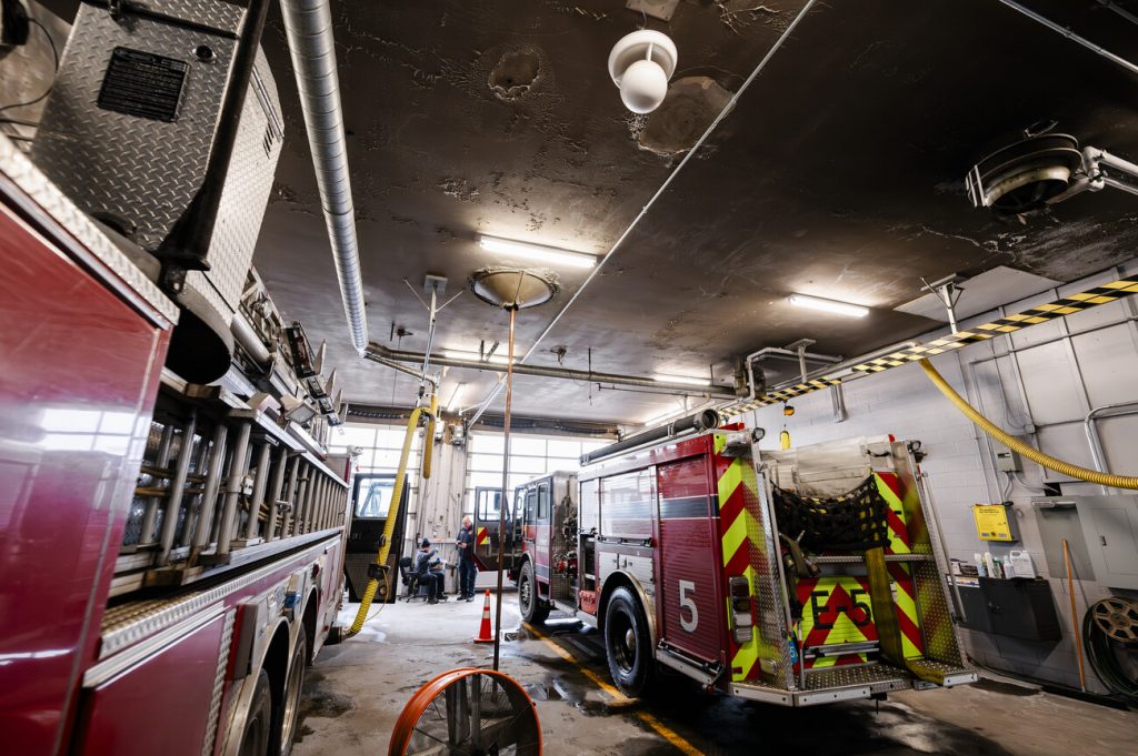 inside fire station