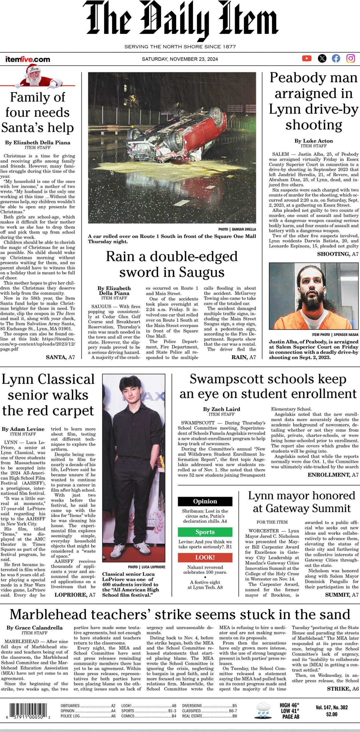 Today’s Page 1: November 23, 2024