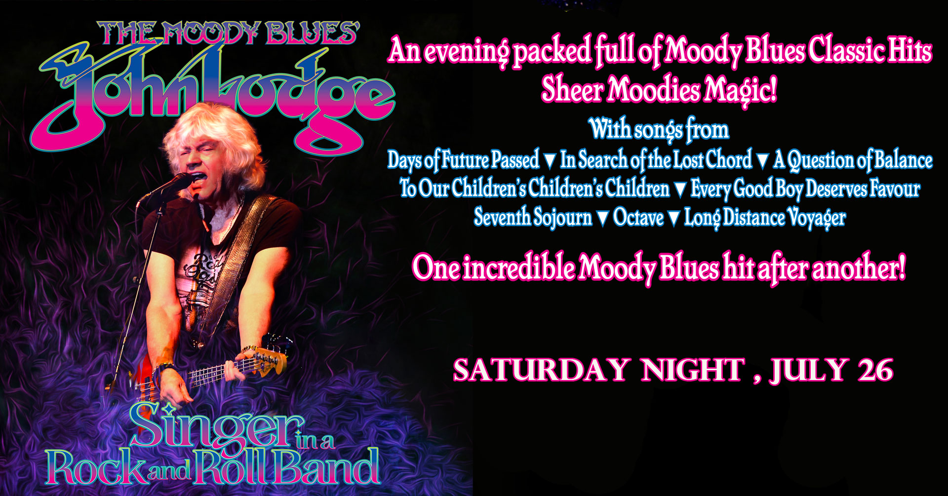 The Moody Blues’ John Lodge