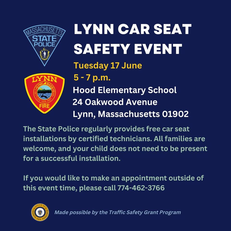 Lynn Car Seat Safety Event