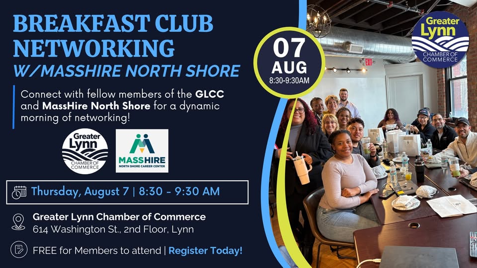 Breakfast Club @ GLCC Office w/ MassHire North Shore