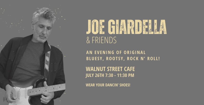 Joe Giardella Live @ Walnut Street Cafe