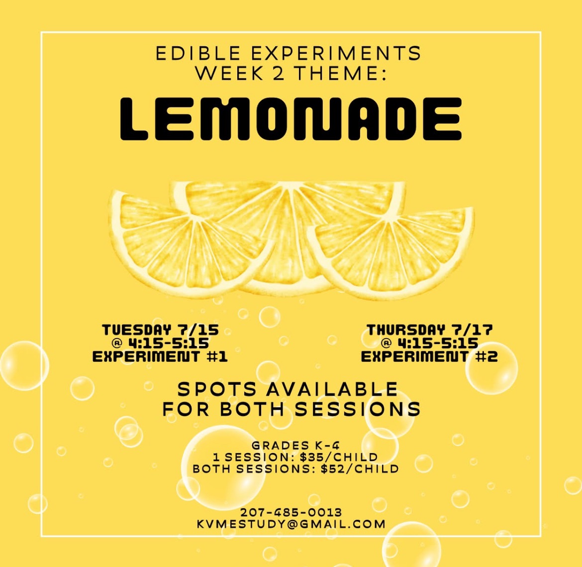 Lemonade Fun at Study With ME KV