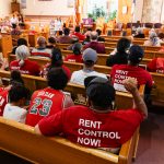 "Rent is too high" forum at Zion Baptist Church