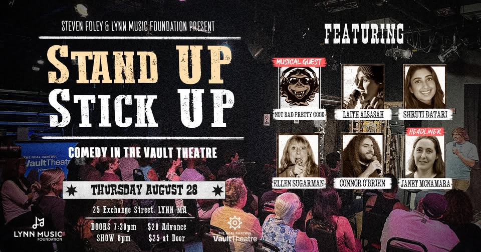 Stand Up Stick Up – Comedy @ The Vault Theatre ft. Janet McNamara