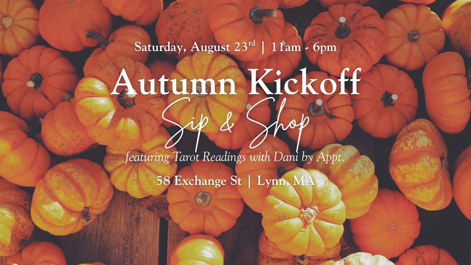Autumn Kickoff Sip & Shop
