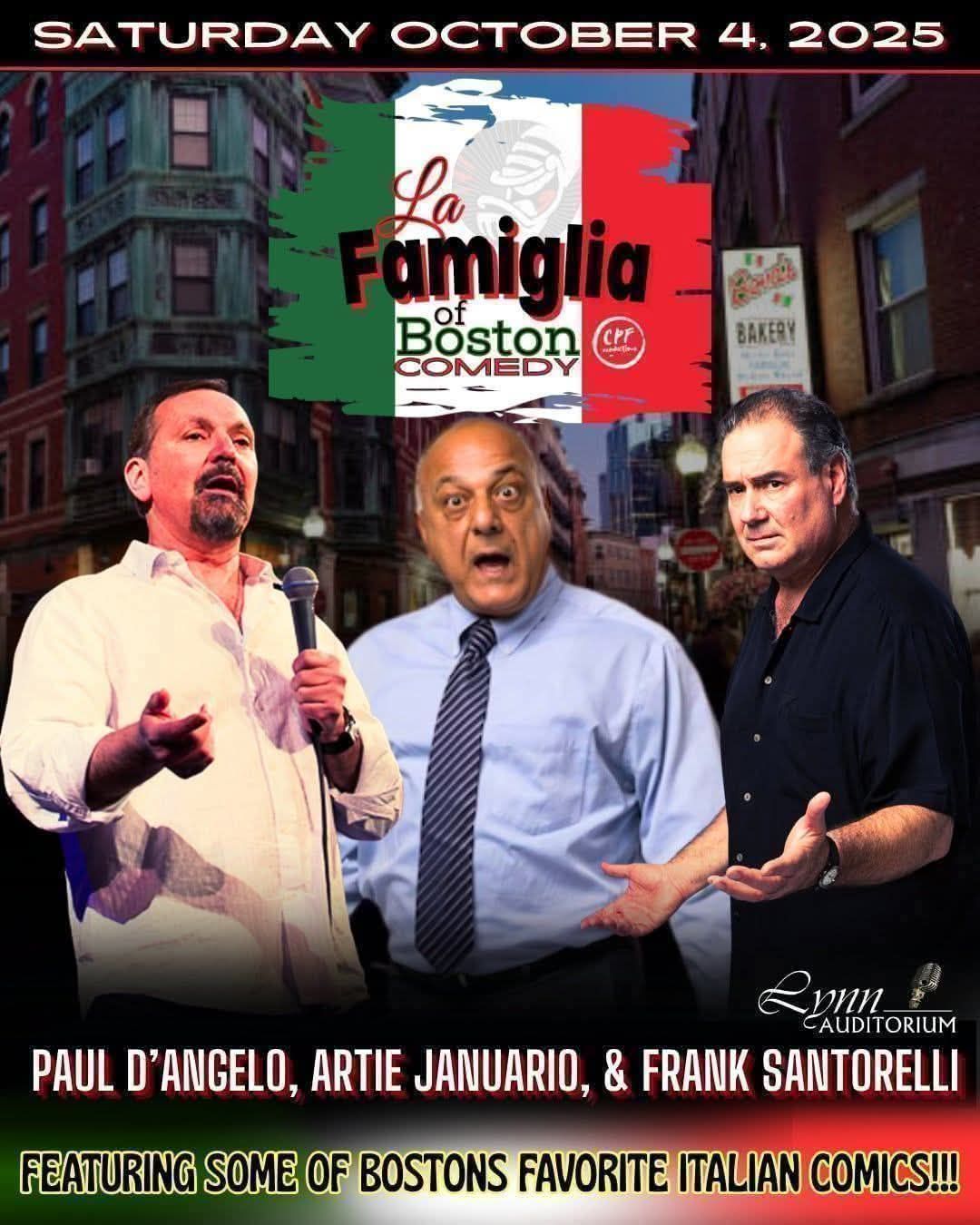La Famiglia Of Boston Comedy Show