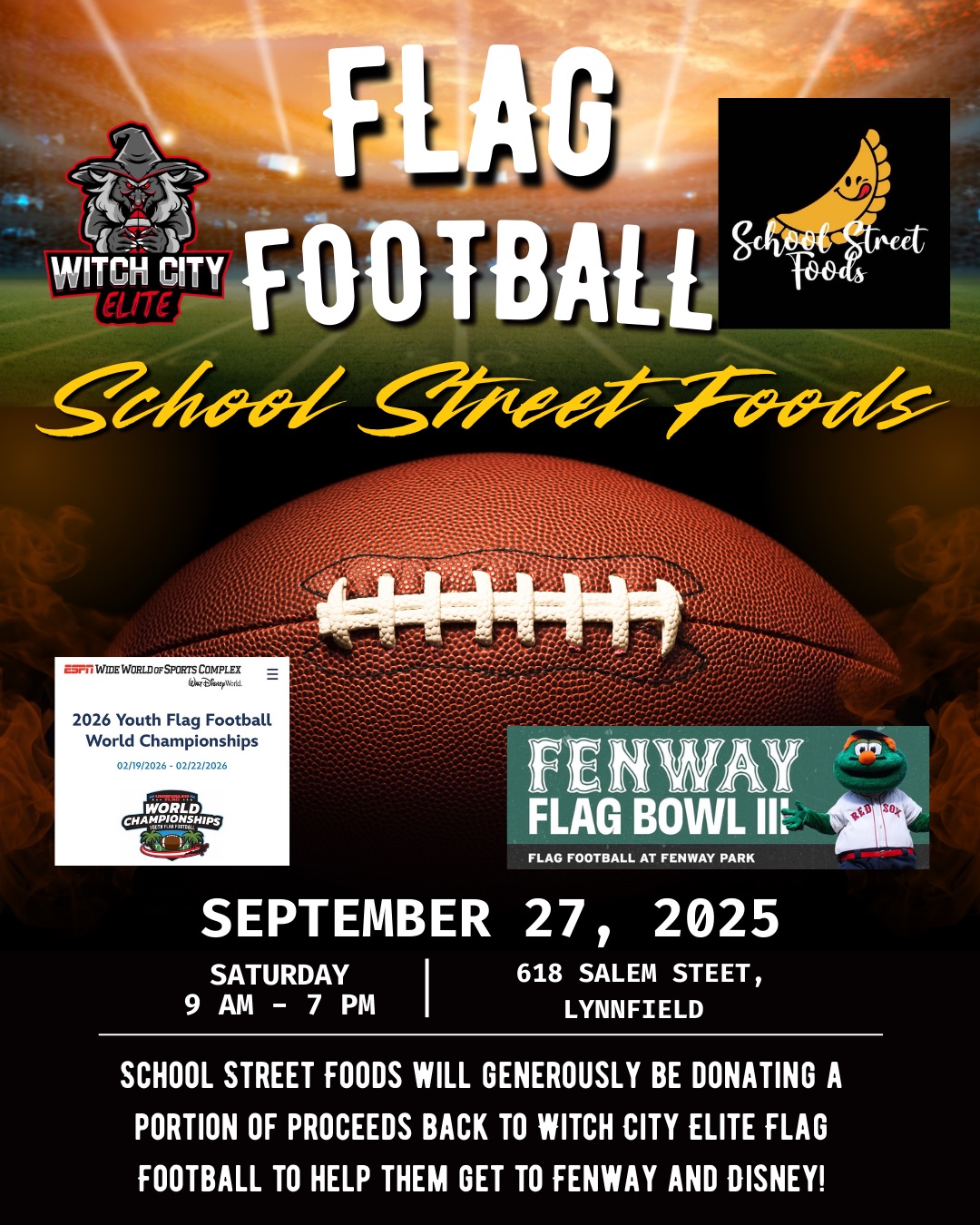 WCE teams up with School Street Foods!