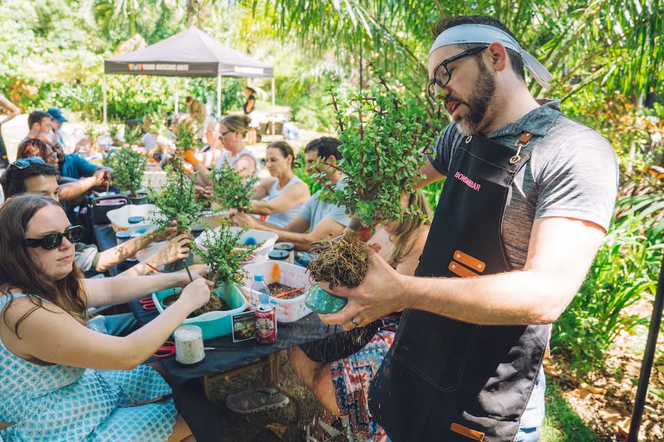 Bonsai Workshop at Bent Water Brewing Company