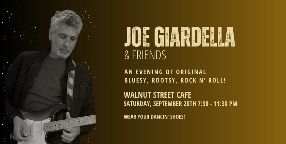 Joe Giardella Live @ Walnut Street Cafe