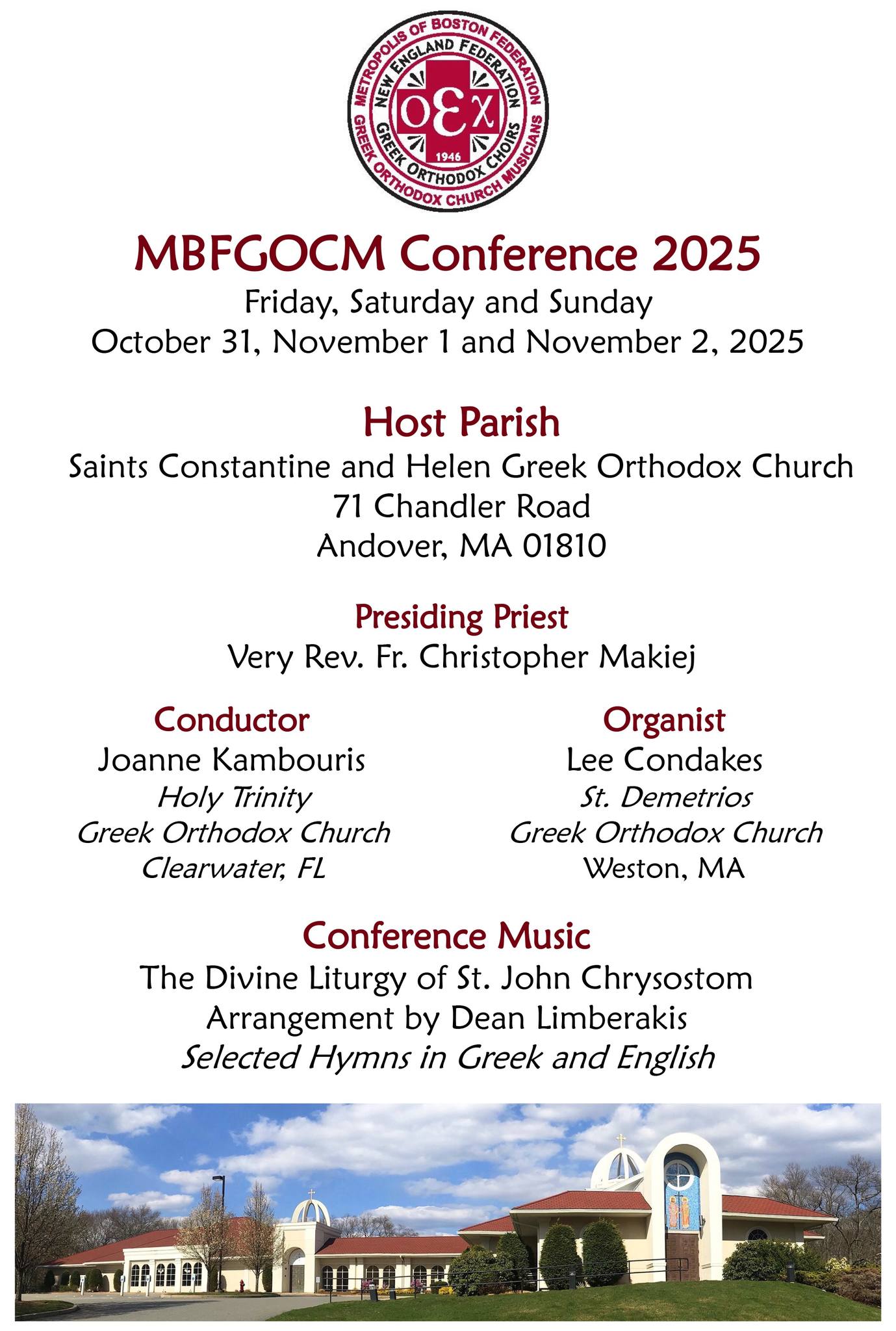 Metropolis of Boston Federation Conference 2025 Rehearsal