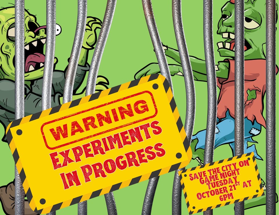 Game Night – Zombie Escape Room