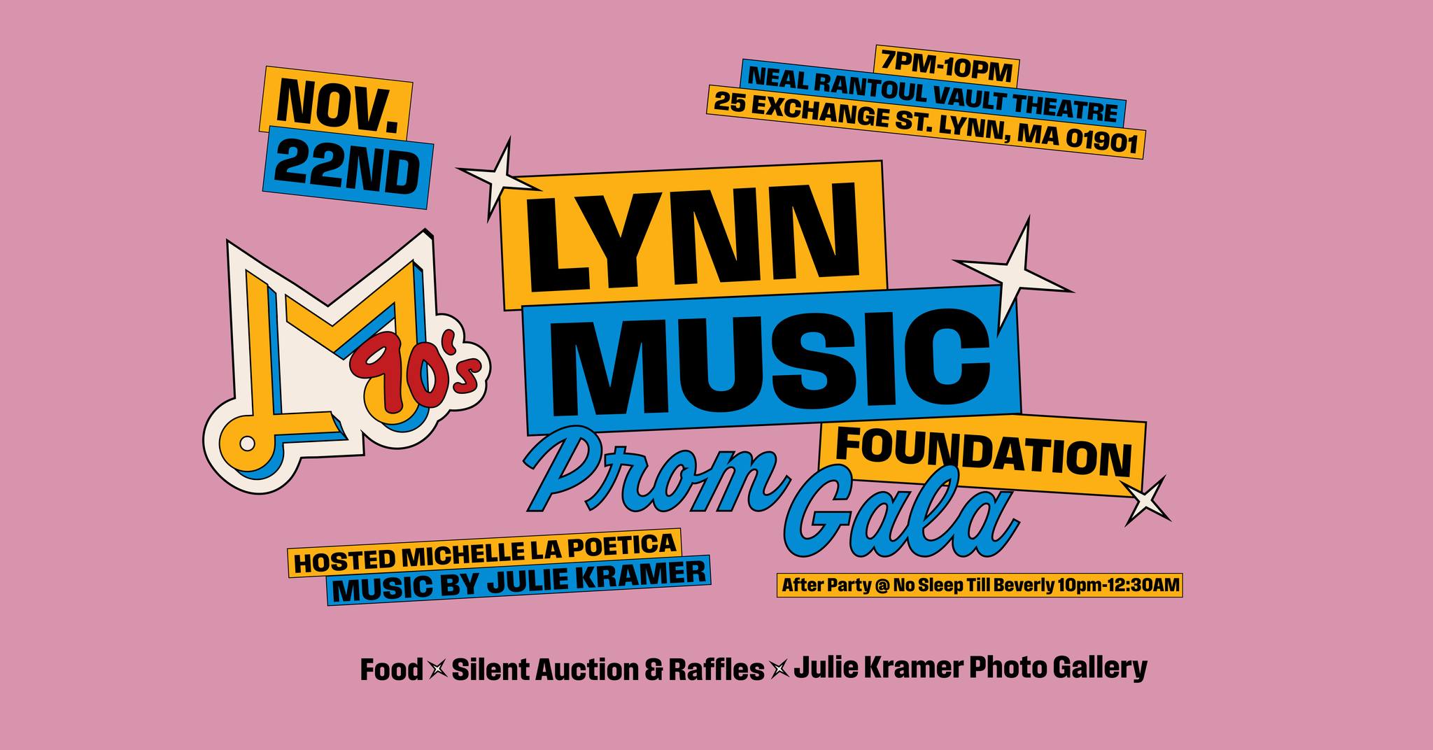 Lynn Music Foundation 90’s Prom Gala