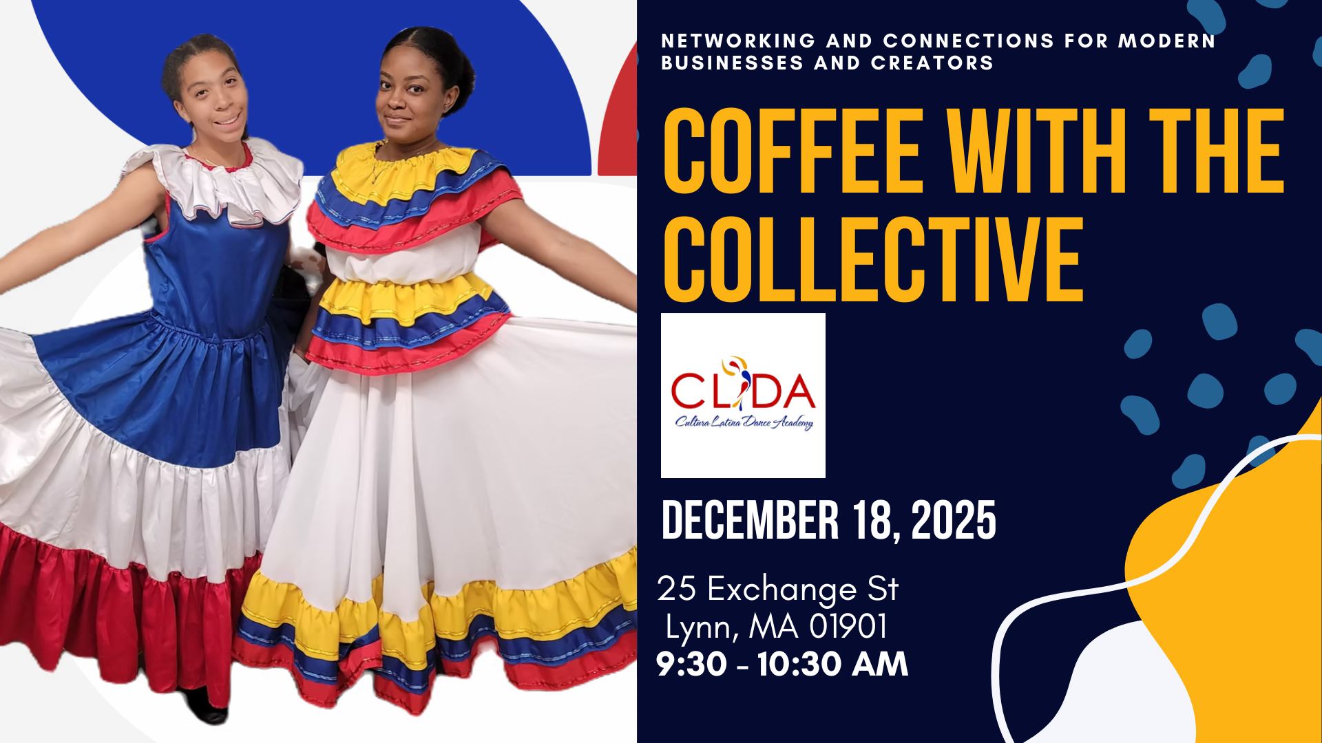 Coffee with the Collective at Cultura Latina Dance Academy