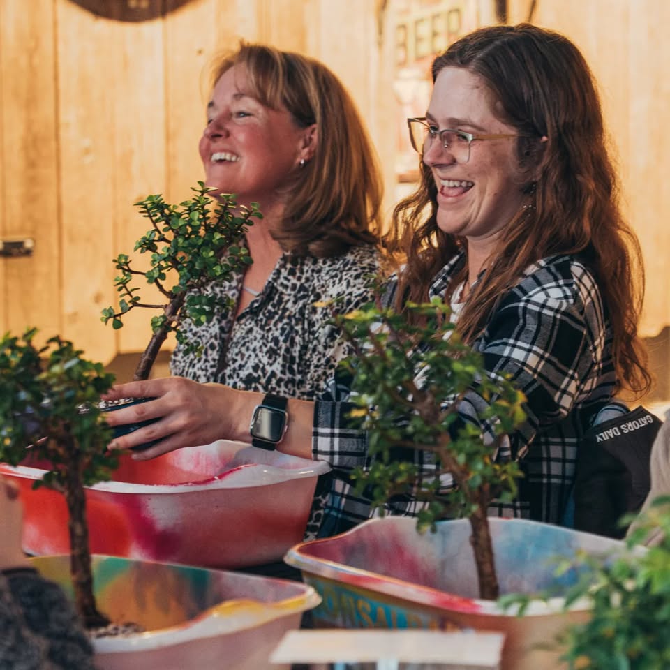 Bonsai Workshop at Bent Water Brewing Company