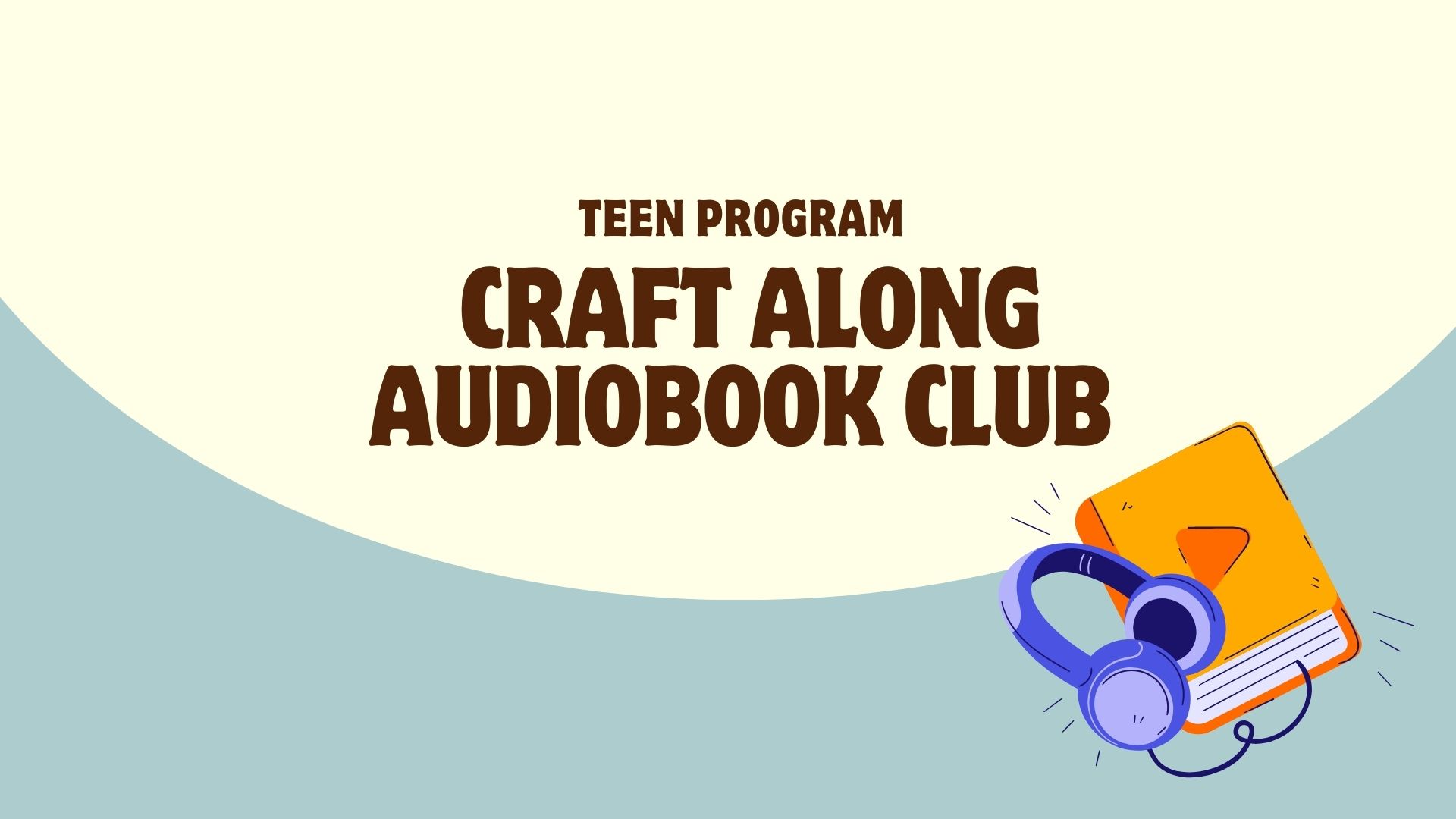 Teen Craft Along Audiobook Club