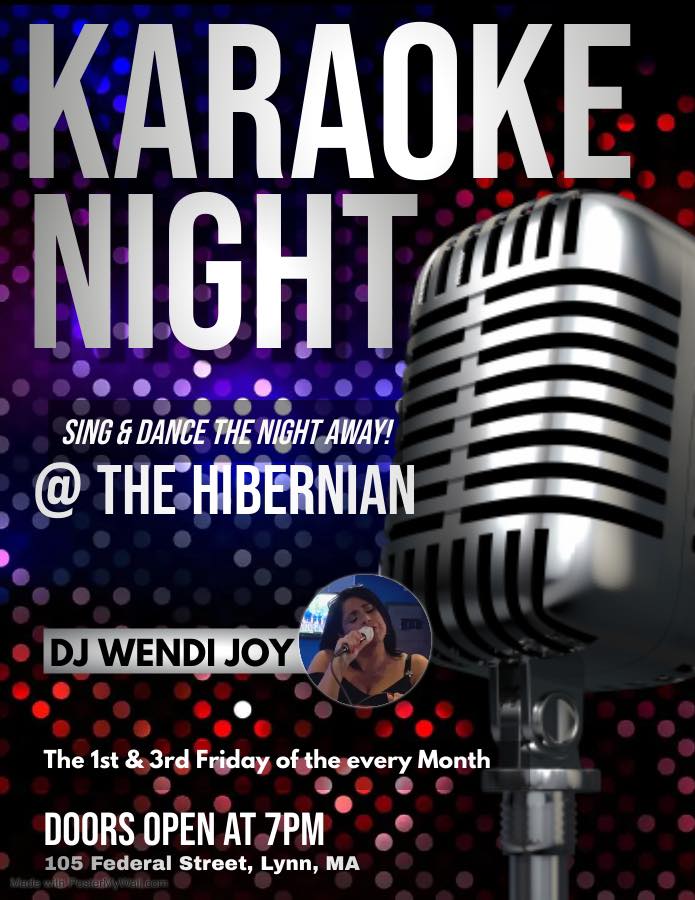 Karaoke at the Hibernian in Lynn.