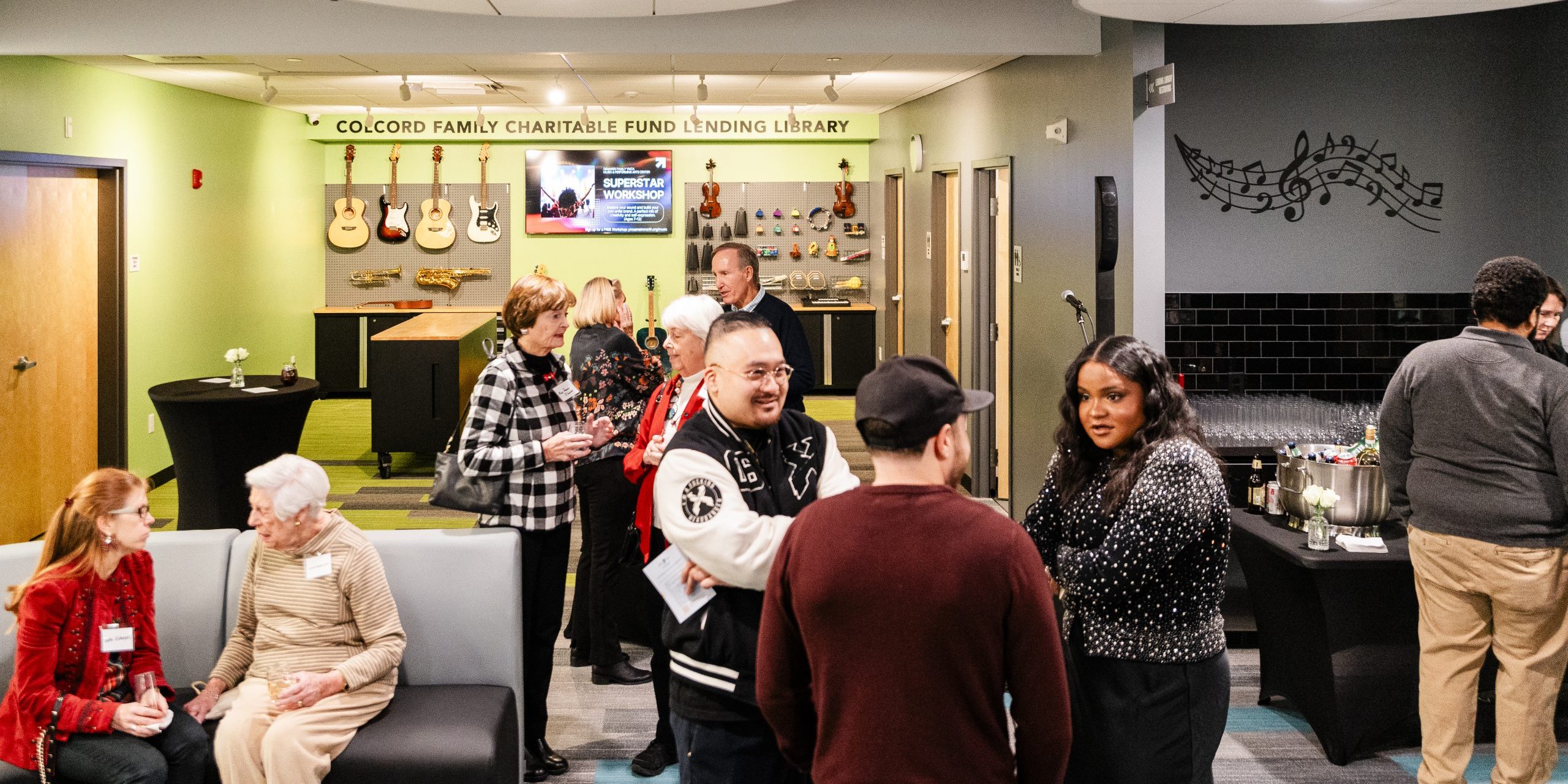 Demakes YMCA to open music and performing arts center