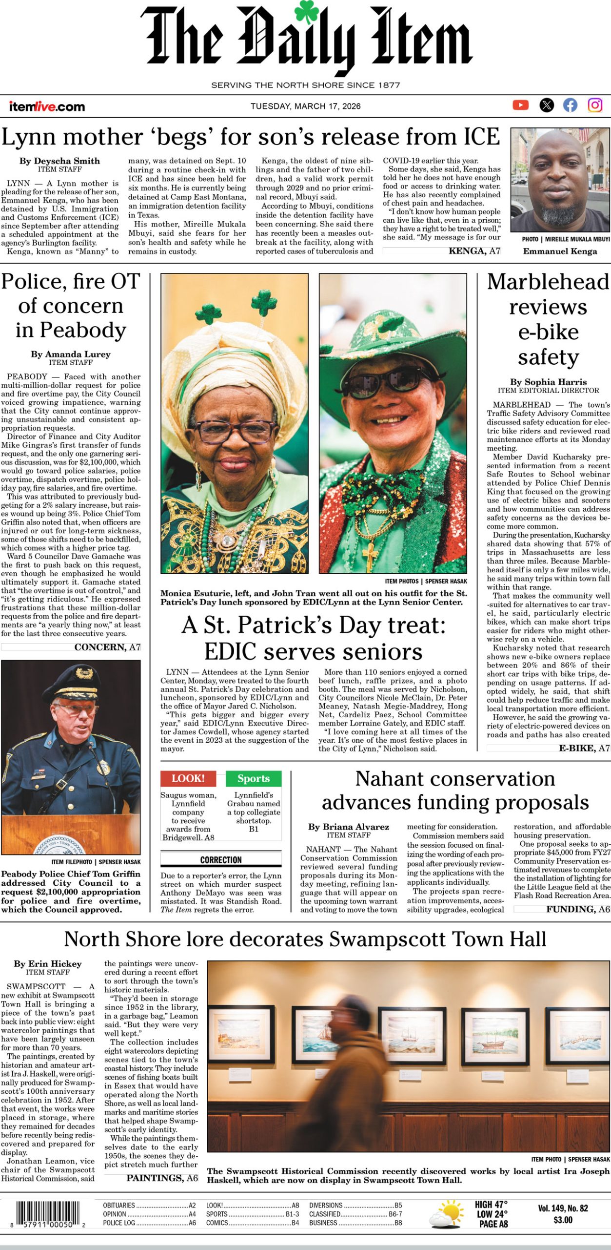 Today’s page 1: 3-17-26