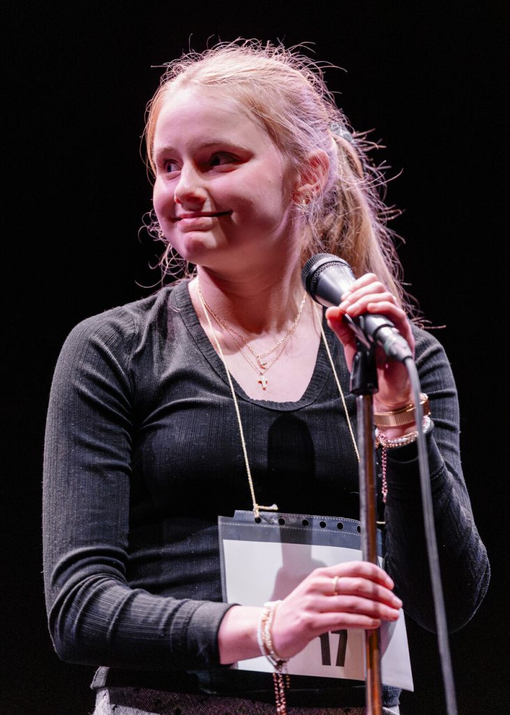 Seventh-grader wins spelling bee fourth year in a row