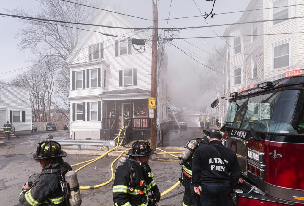 Fire scorches Linden Street home