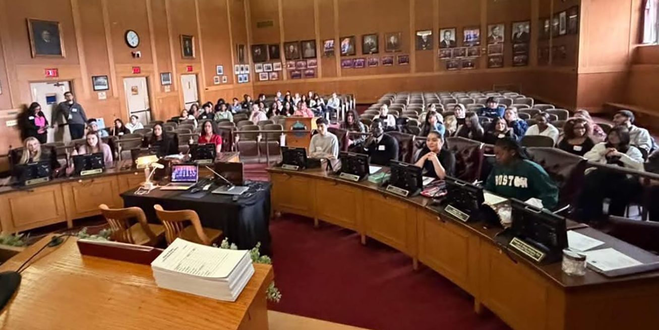 Lynn students govern the city