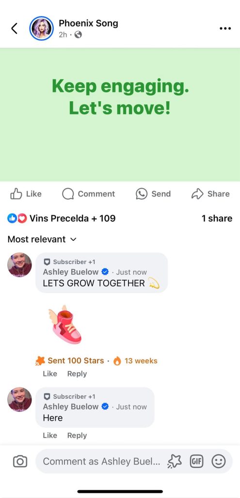 Growing