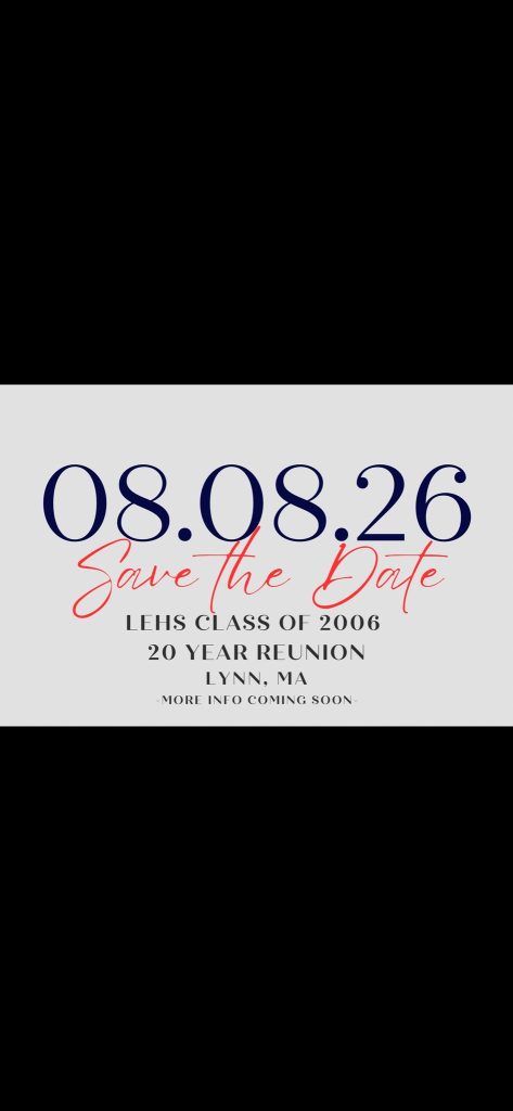 LEHS CLASS ‘06 REUNION