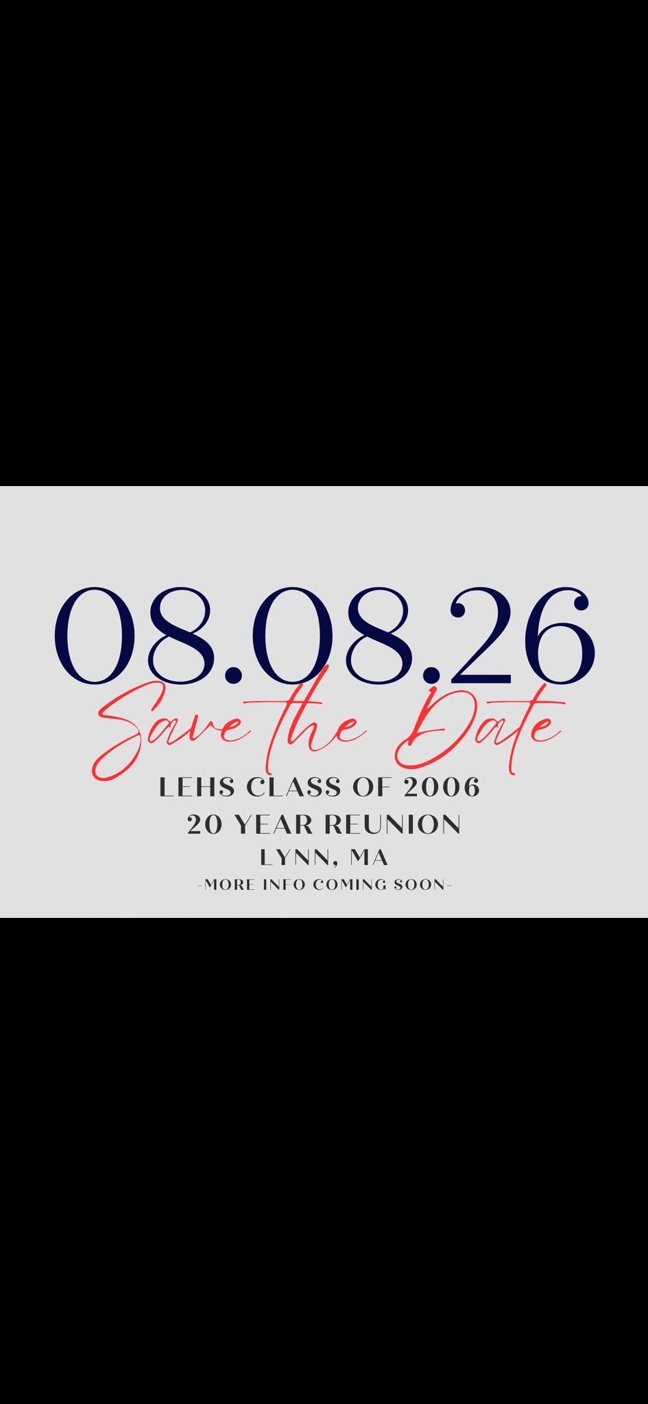 LEHS CLASS ‘06 REUNION