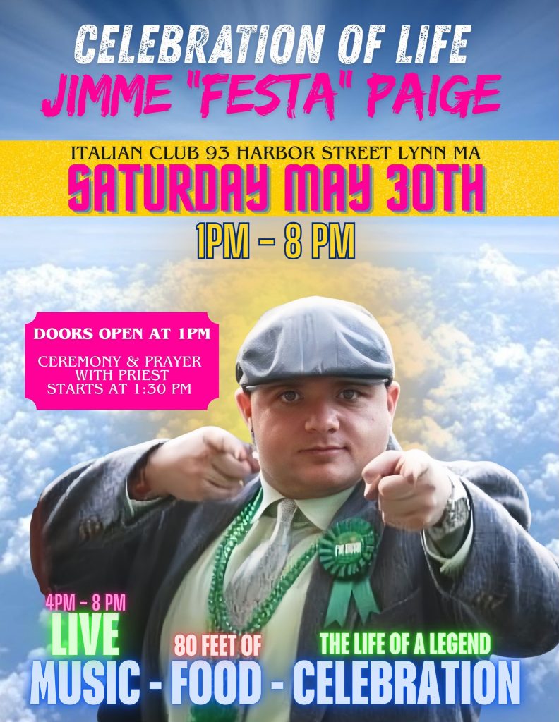Jimme “Festa” Paige’s Celebration Of Life